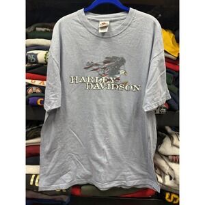 Vintage‎ Biker Harley Davidson 2007 T-shirt Greensburg PA Men's Size XL